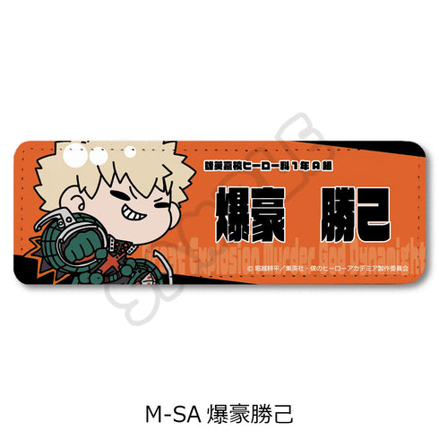 『僕のヒーローアカデミア』みんなmochocho化大作戦! 第2弾 レザーバッジ(ロング) M-SA 爆豪勝己